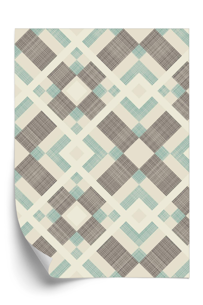 Öntapadó tapéta Kockás flanel minták