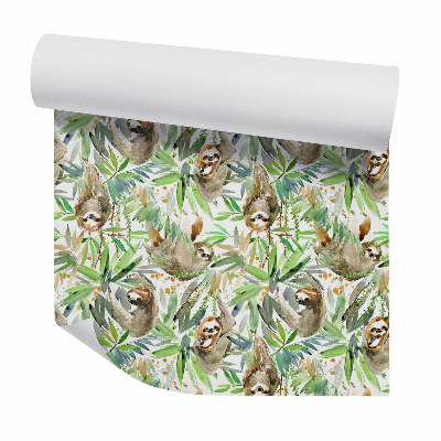 Zidna tapeta Lazaság a levelek között akvarell