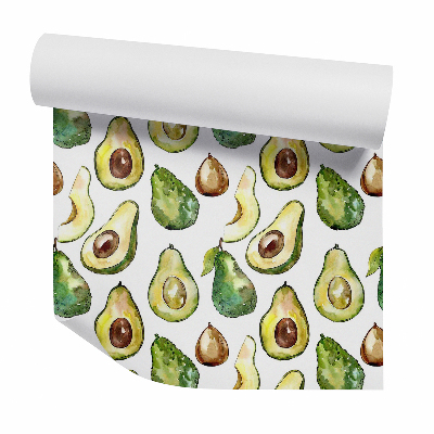 Foto tapeta Akvarell avokádó hass