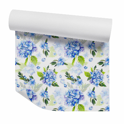 Fotótapéta falra Kék virágok buja csokrok