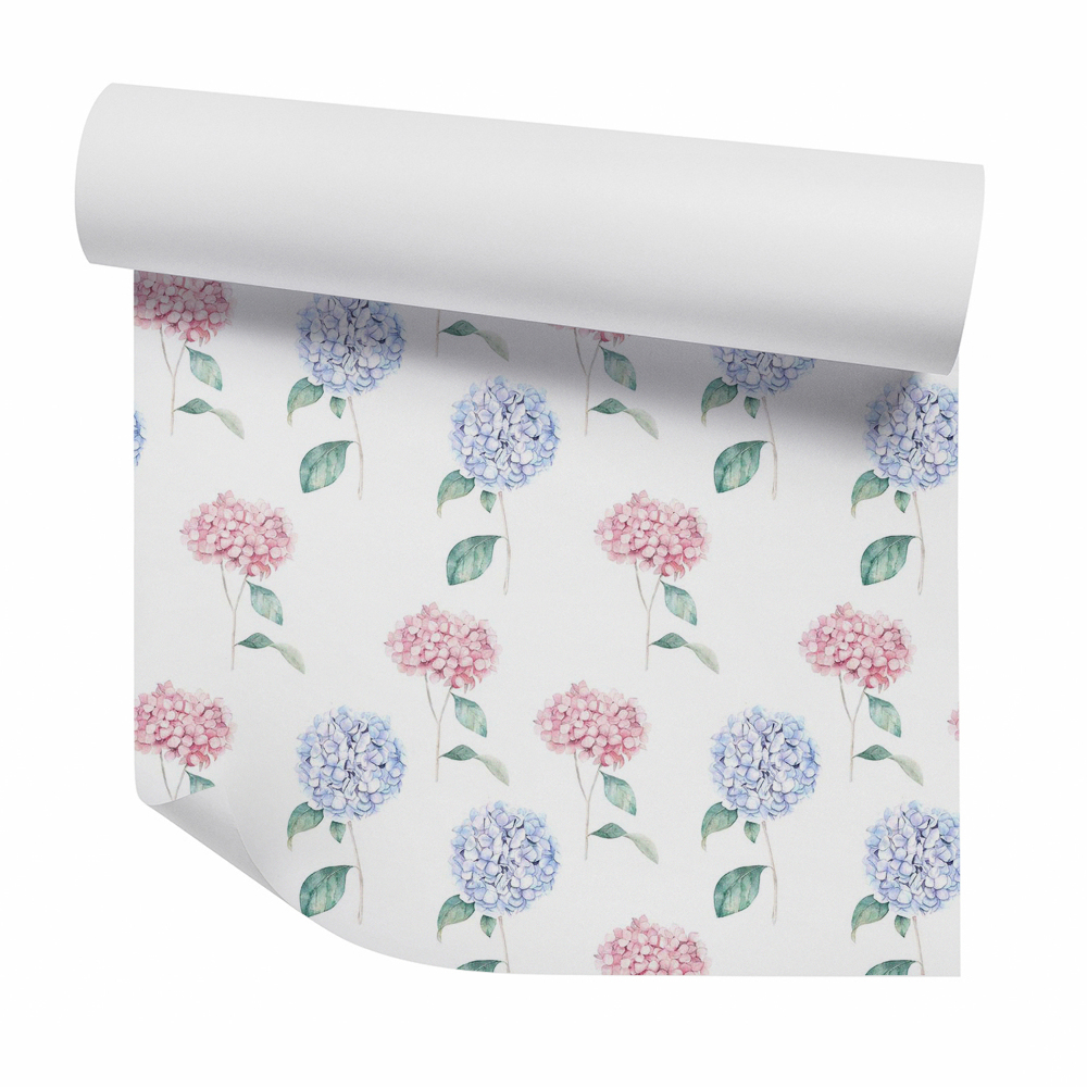 Öntapadós tapéta falra Buja virágok élénk színekben