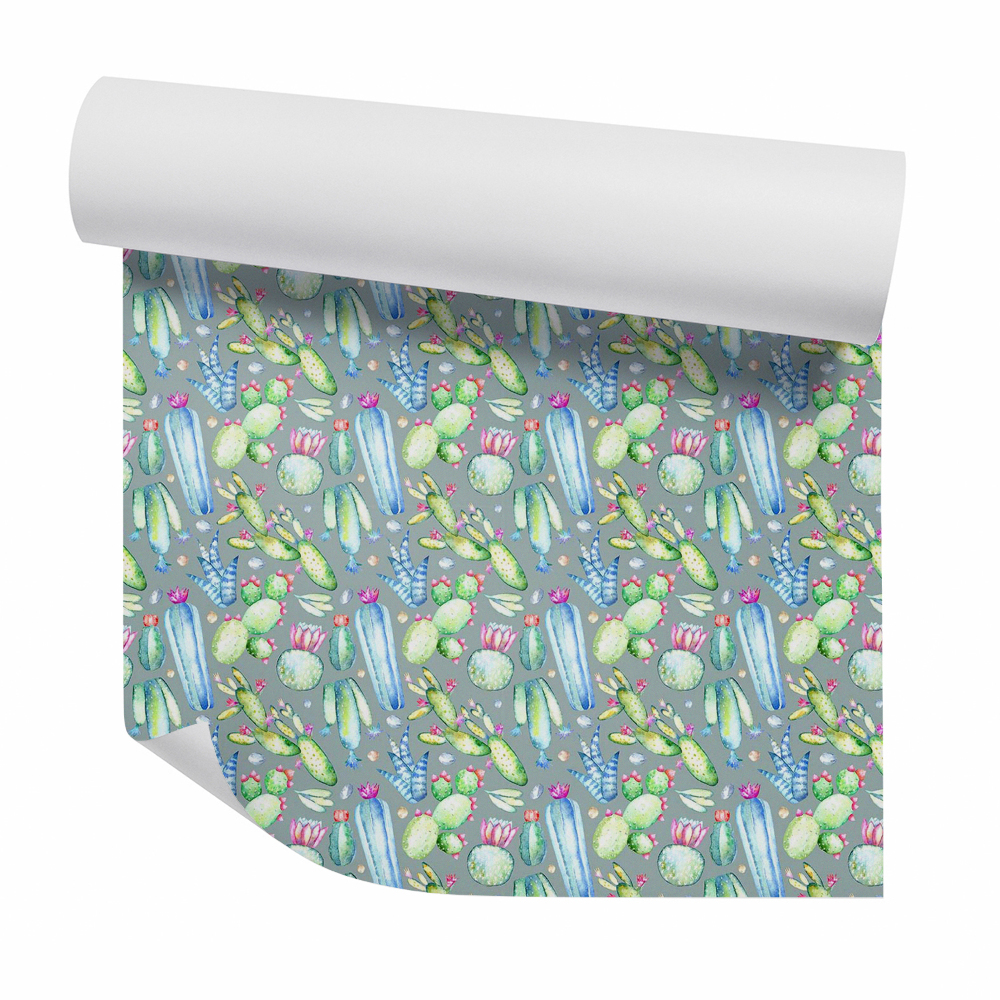 Modern tapéta Rajzfilm sivatagi növényzet