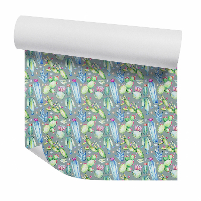 Modern tapéta Rajzfilm sivatagi növényzet