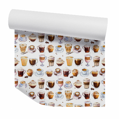 Fotótapéta falra A kávézó édességet iszik