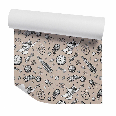 Modern tapéta Űrhajós űrrakéta