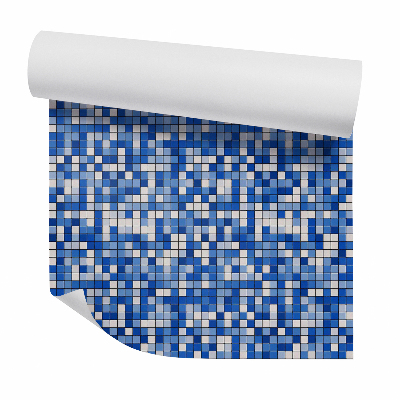 Fotótapéta falra Világoskék csempézett textúra