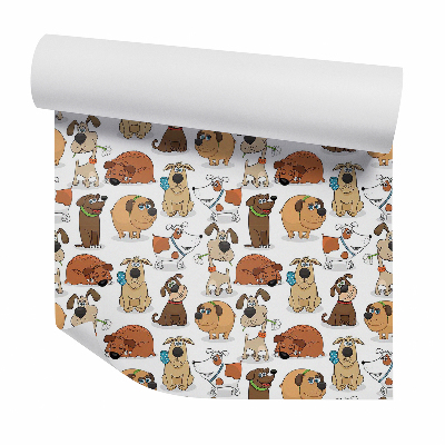 Fotótapéta falra Vicces kutyák egy meséből