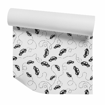 Foto tapeta Elveszett autó fekete-fehér