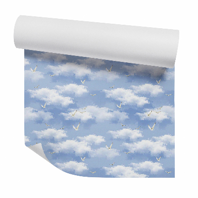 Foto tapeta Madárvonulás a felhők között