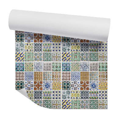 Modern tapéta Színes olasz mozaik