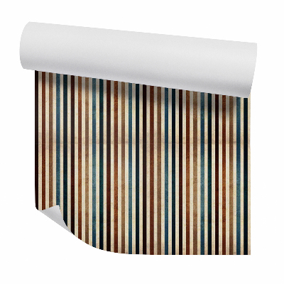 Öntapadós tapéta falra Függőleges színes csíkok vintage stílusban