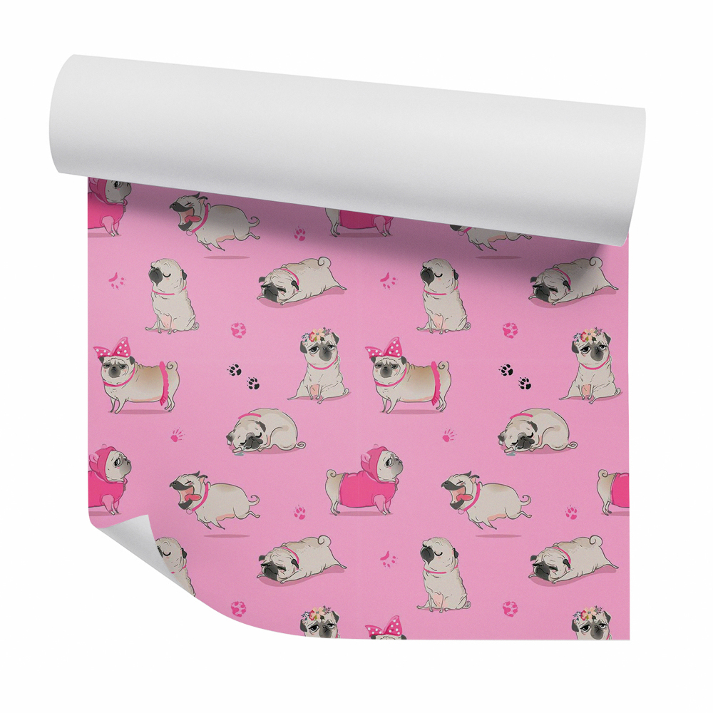 Foto tapeta Mopsz kutya ruhában