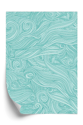 Tapéta Varrat nélküli absztrakt tengeri minta