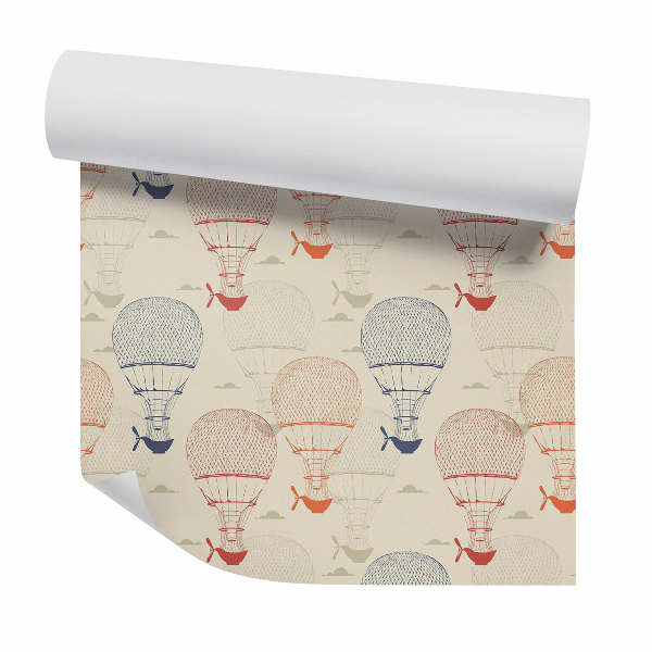 Fotótapéta falra Kék és piros léggömbök