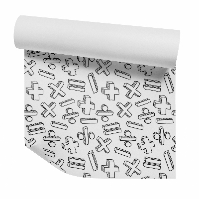 Foto tapeta Térbeli matematikai jelek