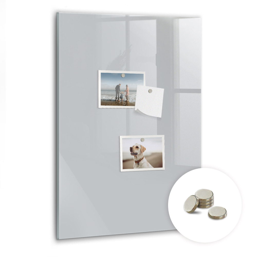 Mágnestábla Világos szürke színű