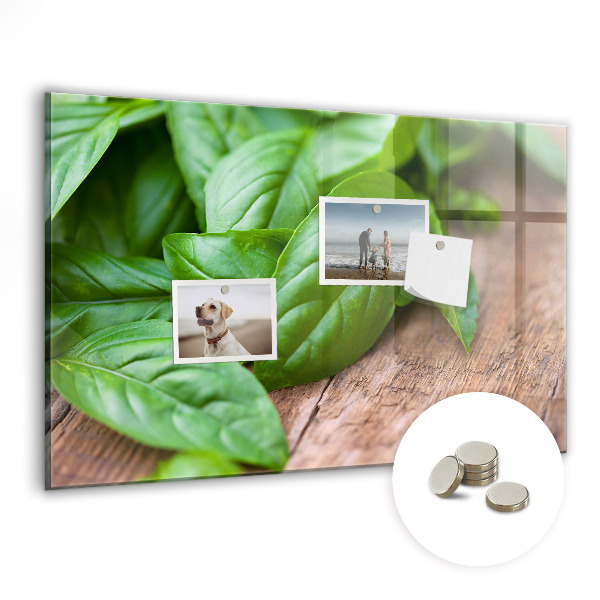 Fali üzenőtábla Bazsalikom