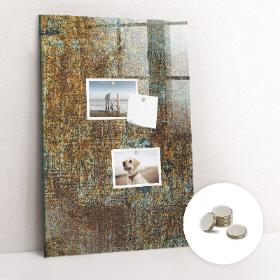 Fali mágneses tábla Rozsda