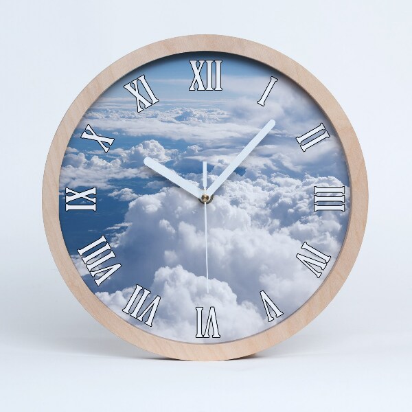 Fa fali órá Kilátás a repülőről