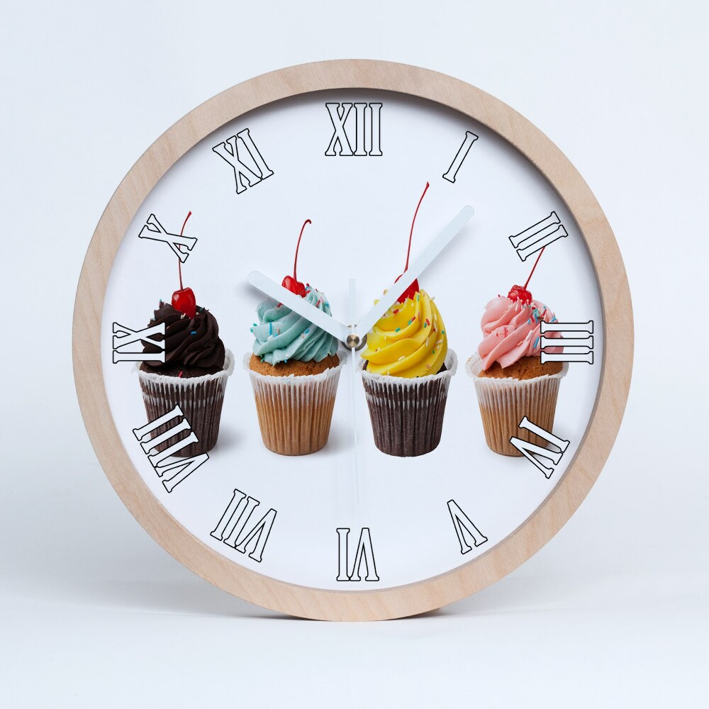 Kerek fa óra Muffin