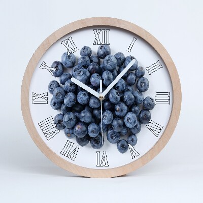 Kerek fa óra Bogyók