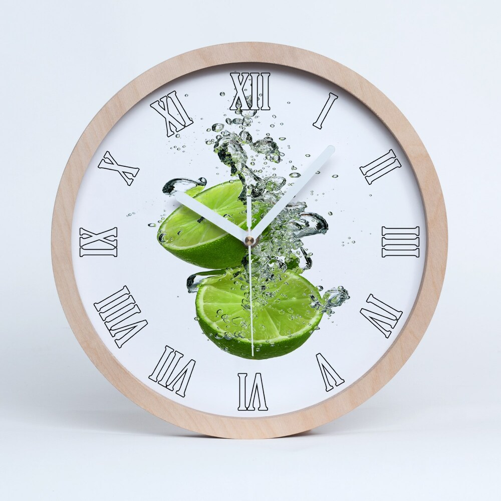 Fából készült óra Mész a víz alatt