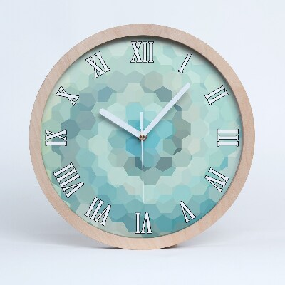 Fa óra Absztrakciós háttér