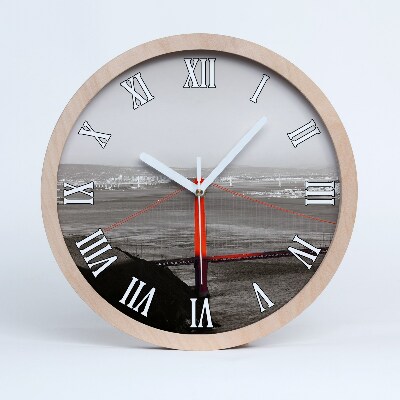 Fából készült óra San Francisco híd