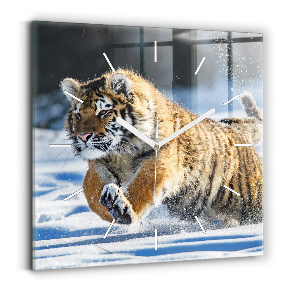 Négyzet alakú üvegóra 30x30 Bátor lépés előre