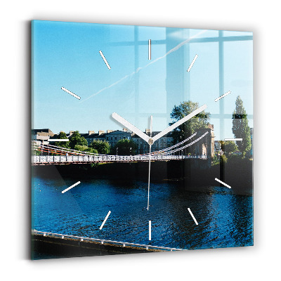 Szögletes fali üvegóra 30x30 Southportland Skócia