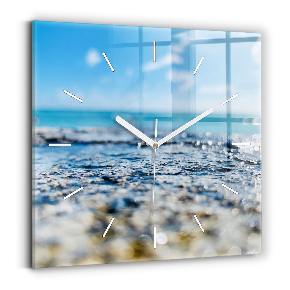 Négyzet alakú üvegóra 30x30 Vízi fotózás