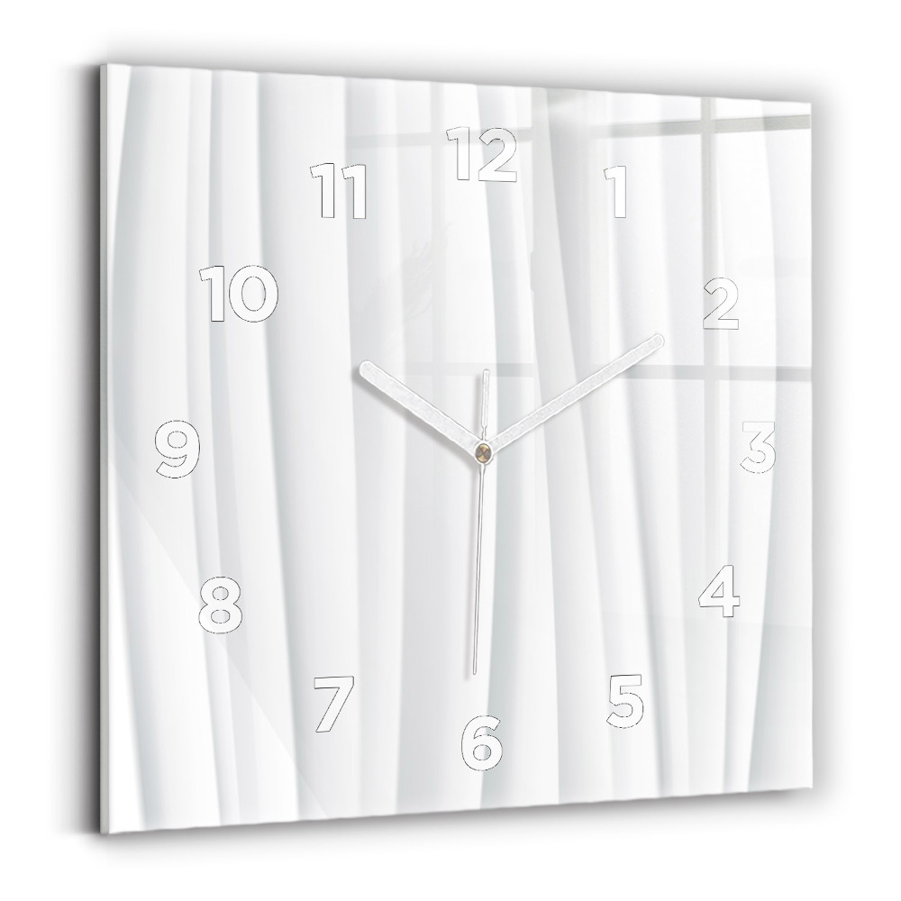 Szögletes fali üvegóra 30x30 Hullámok textúrája