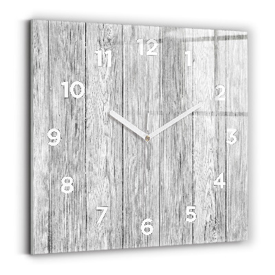 Szögletes üvegóra 30x30 Fa panelek