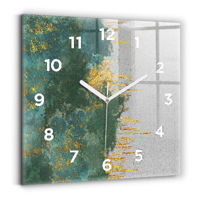 Szögletes fali üvegóra 30x30 Dekoratív minta