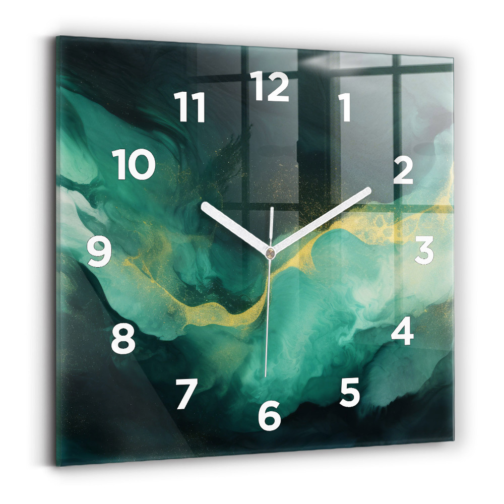 Szögletes fali üvegóra 30x30 Szerpentin