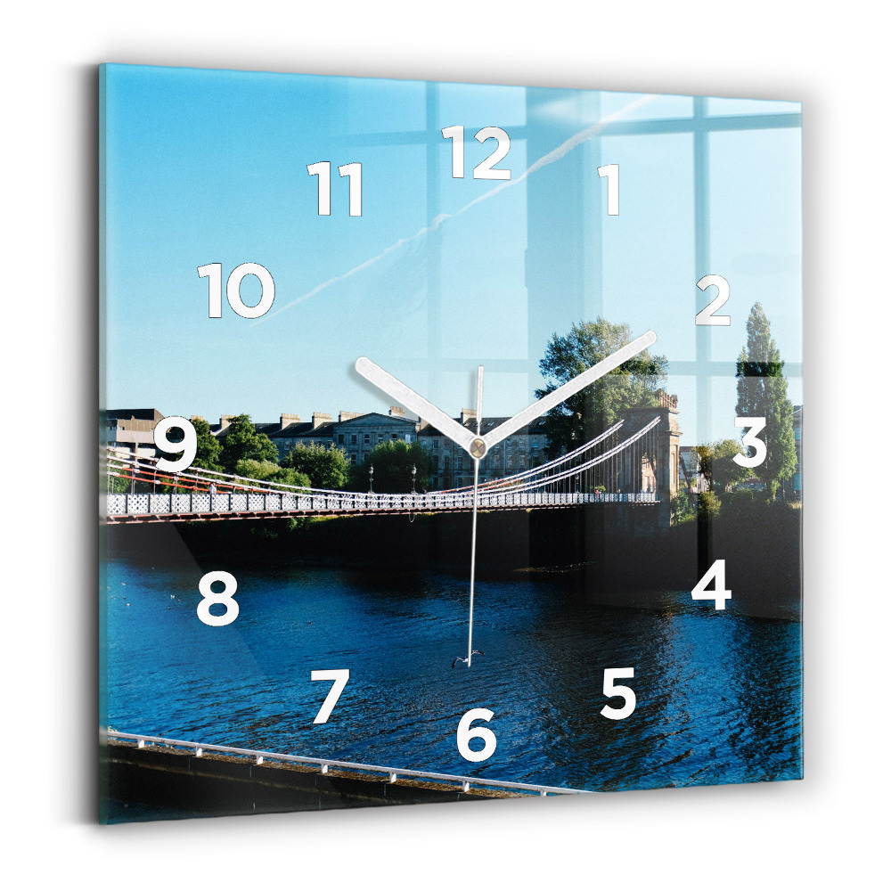 Szögletes fali üvegóra 30x30 Southportland Skócia