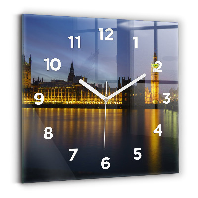 Szögletes fali üvegóra 30x30 Winchester Palace London