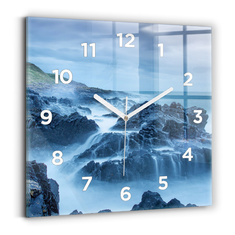 Négyzetes üvegóra 30x30 Világítótorony