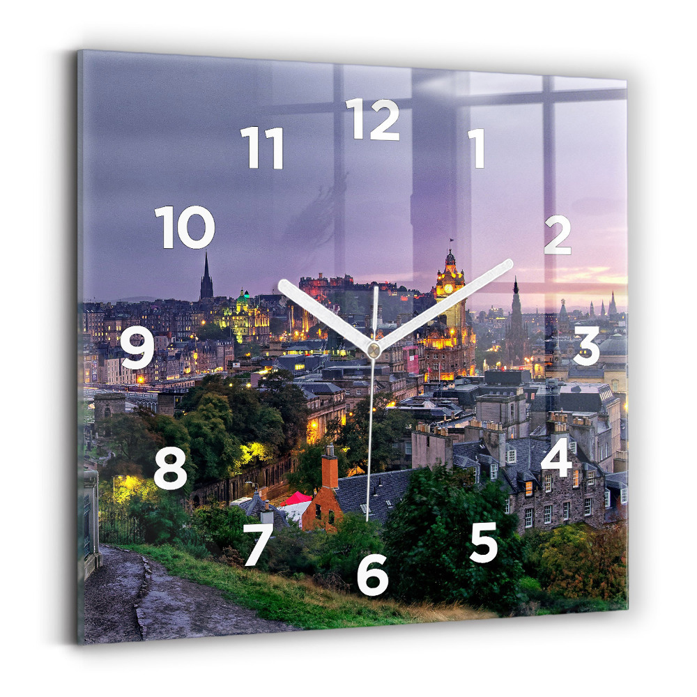 Négyzet alakú üvegóra 30x30 Edinburgh a Calton Hilltől