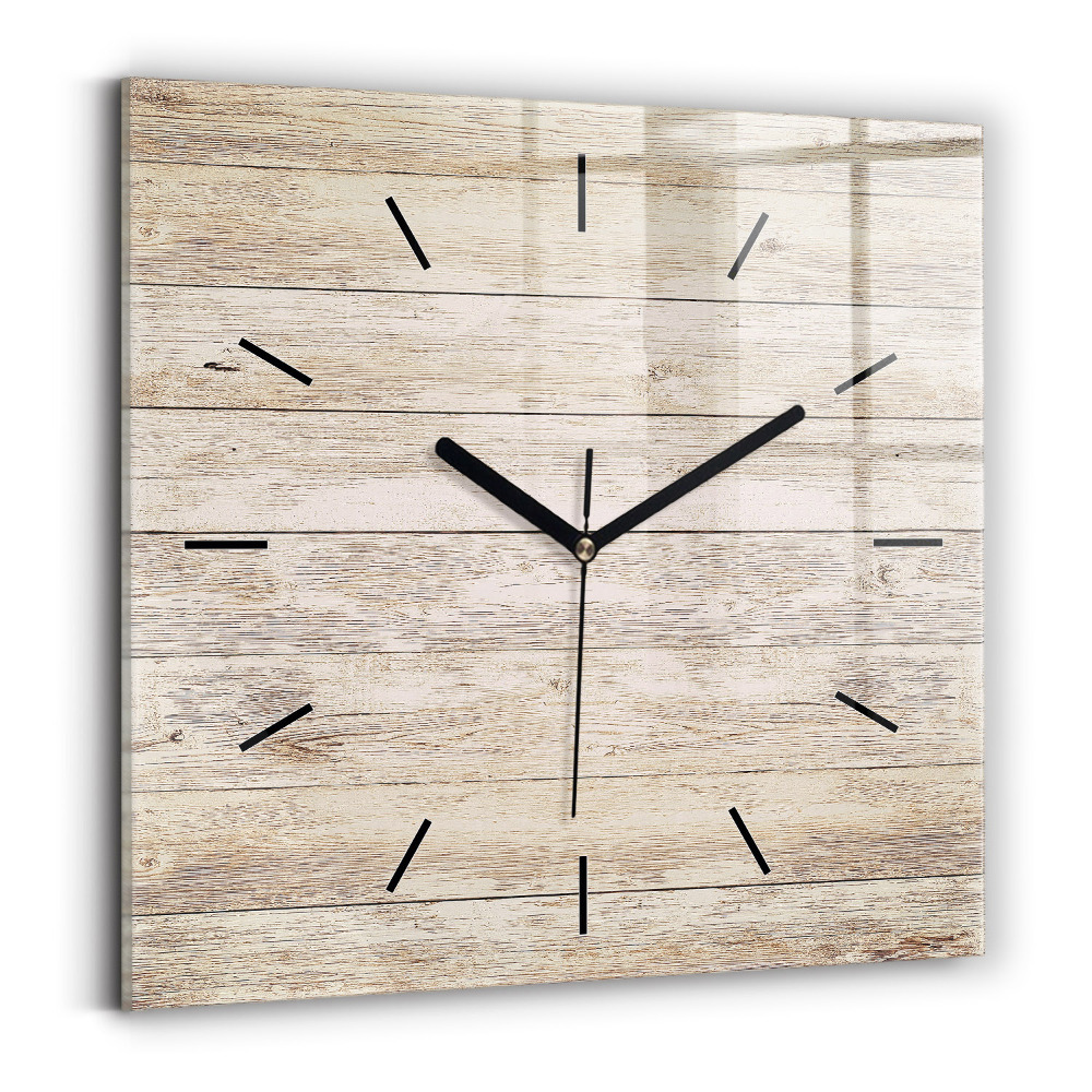 Szögletes fali üvegóra 30x30 Fa panelek