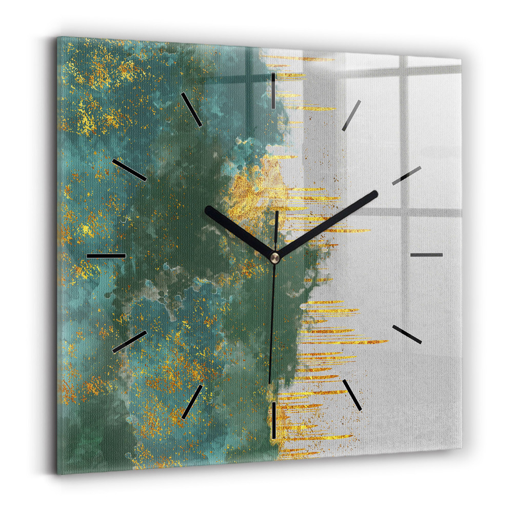 Szögletes fali üvegóra 30x30 Dekoratív minta