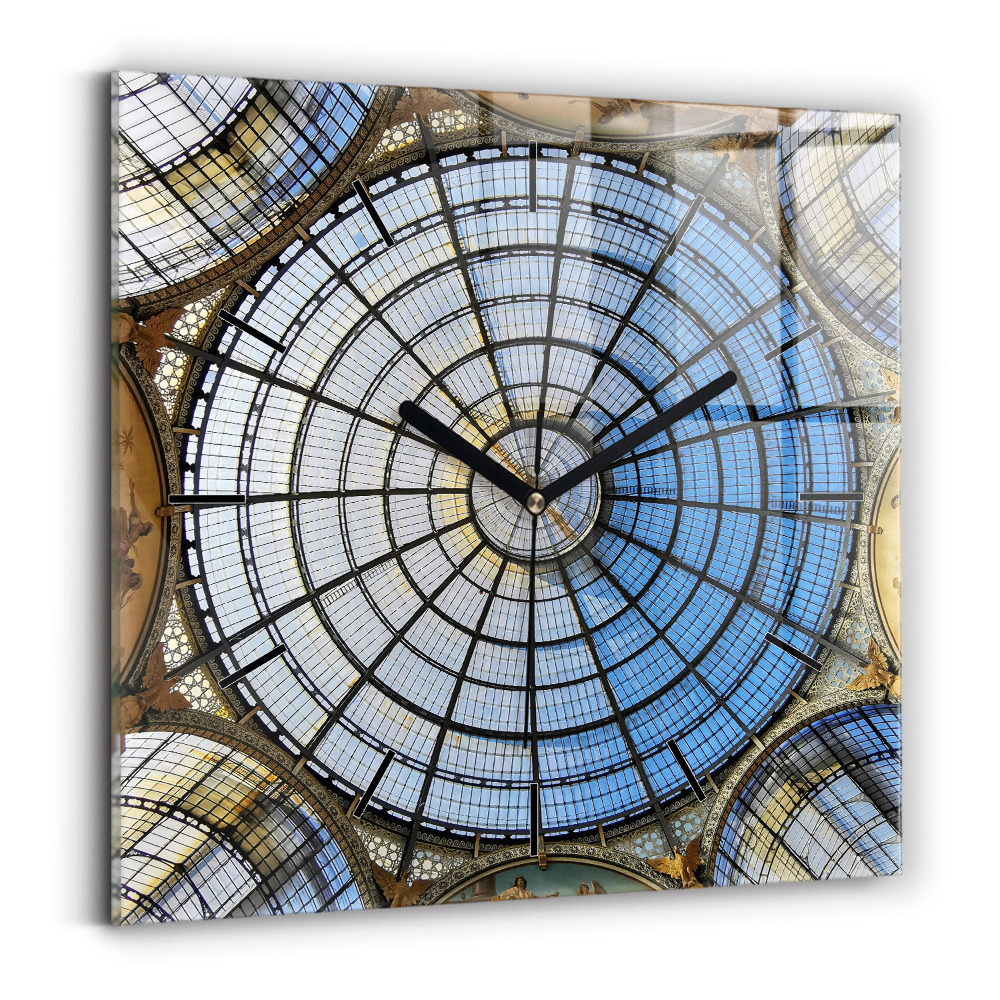 Négyzet alakú üvegóra 30x30 Milánói bevásárlóközpont