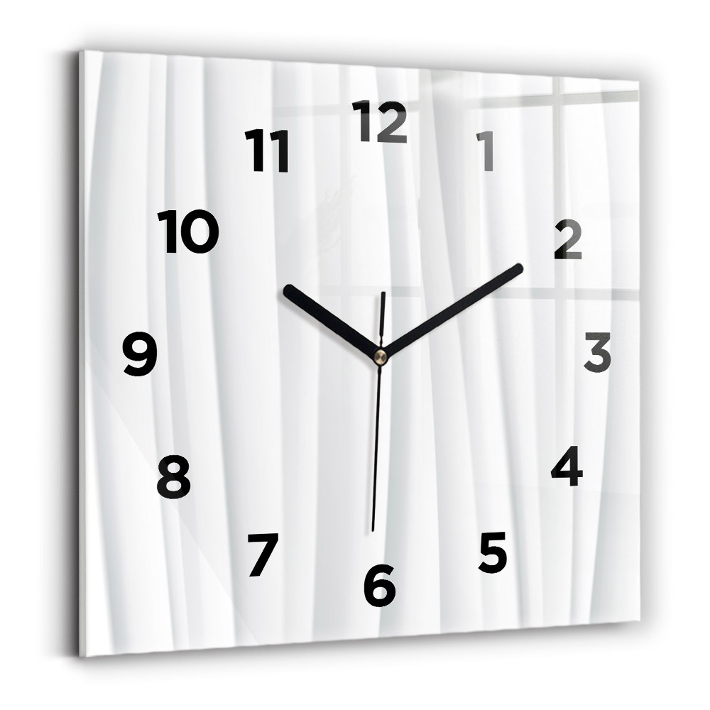 Szögletes fali üvegóra 30x30 Hullámok textúrája