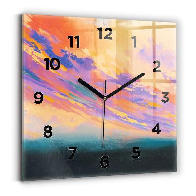 Szögletes fali üvegóra 30x30 Plátói szerelem