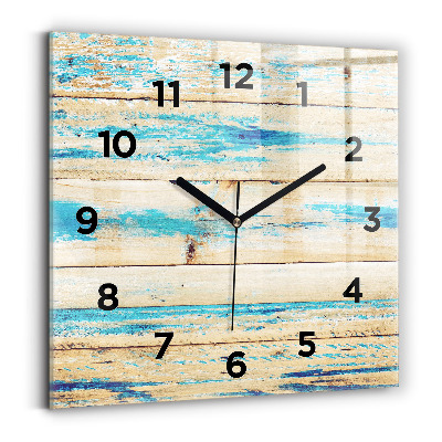 Négyzet alakú üvegóra 30x30 Karcos fa