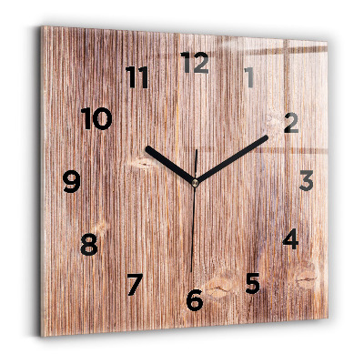 Négyzetes üvegóra 30x30 Paprika