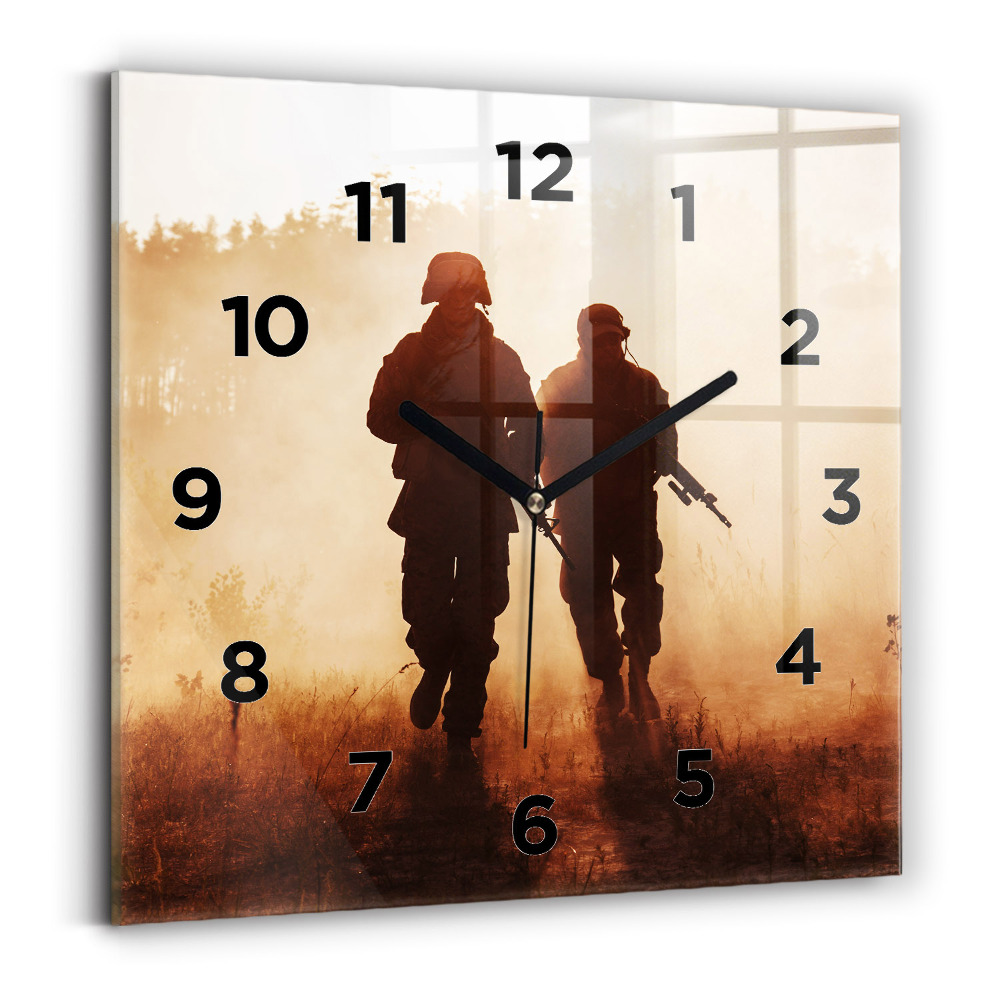 Négyzetes üvegóra 30x30 Egyesült Államok tengerészgyalogosai