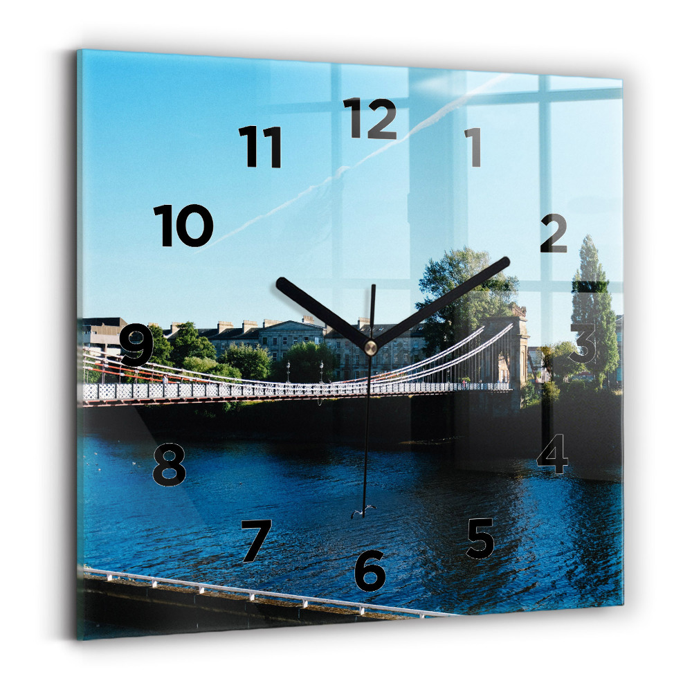 Szögletes fali üvegóra 30x30 Southportland Skócia