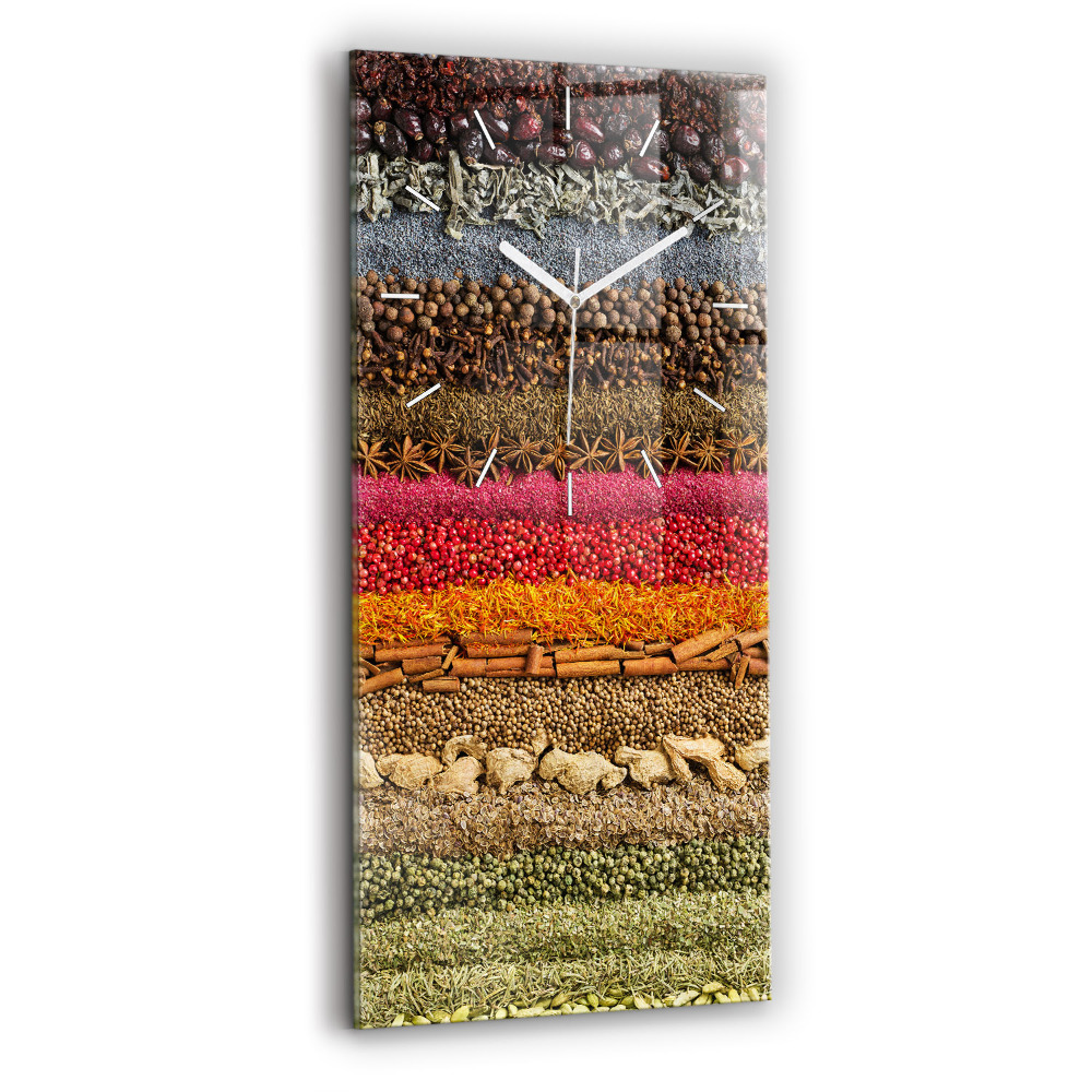 Téglalap alakú üvegóra 30x60 Fűszerek sorai