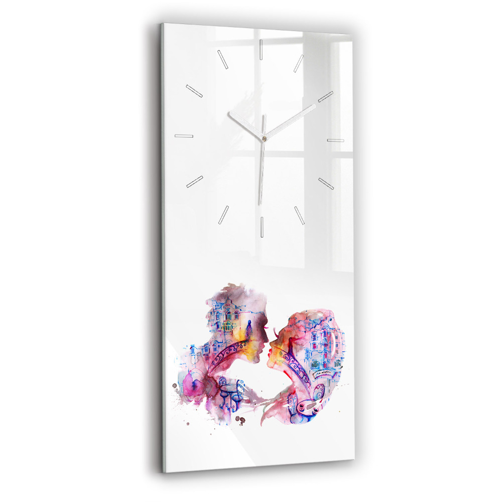 Függőleges üvegóra 30x60 Két test egy lélek